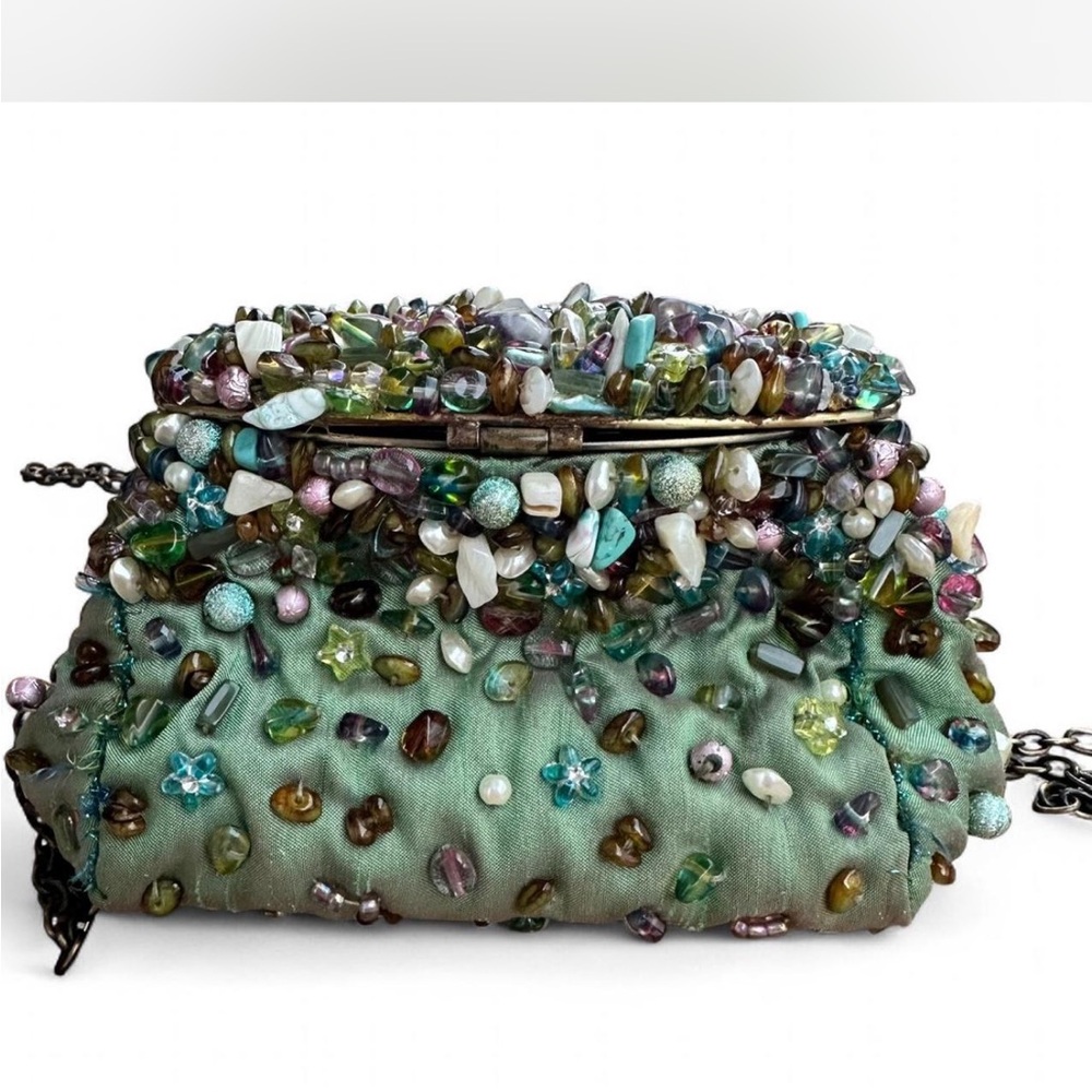 Mary Frances Beaded Evening Bag / Clutch – Vintage Collectible - Picture 3 of 8
